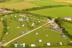Grass Pitches at Thorney Lakes Caravan and Camping Park