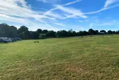Electric Grass Pitches at Honeys Green Caravan Park