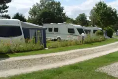 Electric Hardstanding Pitches at Overbrook Caravan Park