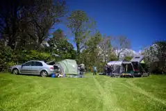 Electric Grass Pitches at Riverside Camping