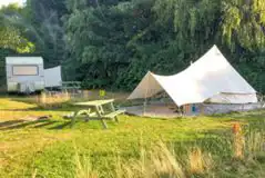 5m Bell Tents at The Old School Campsite