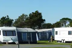 Electric Hardstanding Pitches at Morfa Lodge Holiday Park