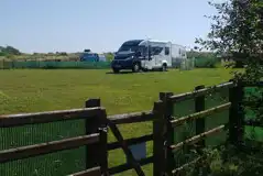 Grass Pitches at Druidston Home Farm Campsite