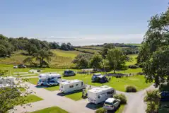 Hardstanding Pitches at Heligan Caravan and Camping Park