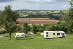 Grass Touring Pitches at Lower Hill Campsite
