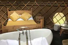 Luna Stella Yurt at Camp Katur