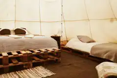 Tipis at White House on Wye Glamping