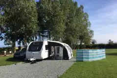 Hardstanding Pitches at Woodlake Campsite and Caravan Park
