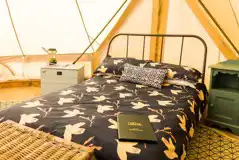 Fresh West bell tent interior