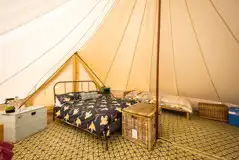 Fresh West bell tent interior