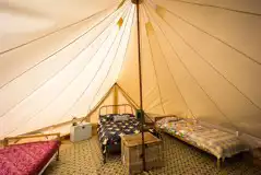 Fresh West bell tent interior