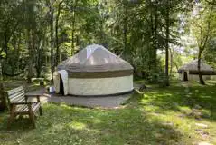 Yurts at Woodland Tipi and Yurt Holidays