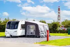 Fully Serviced Hardstanding Pitches at Folly Farm Holiday Park