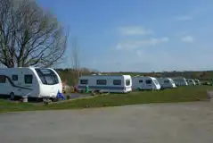 Electric Hardstanding Pitches at Llwyn Bugeilydd Caravan and Camping Site