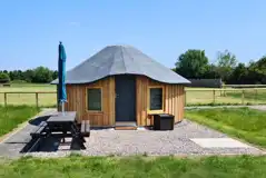 Wooden Yurts at Daleacres Experience Freedom Glamping