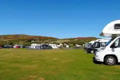 Grass Pitches at Llwyn Bugeilydd Caravan and Camping Site