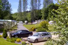 Electric Hardstanding Touring Pitches at Mill House Caravan Park