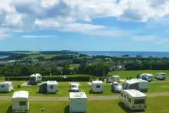 Electric Hardstanding Pitches at Doubletrees Farm Caravan and Campsite