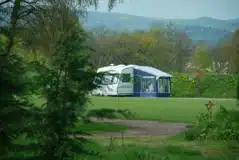 Serviced Hardstanding Pitches  at Condover Park Touring Caravan Site