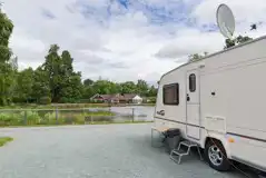 Electric Hardstanding Touring Pitches at Stanmore Hall Touring Park