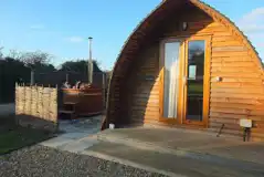 Ensuite Wigwam Pods With Hot Tubs (Pet Friendly) at Wigwam Holidays Crowtree