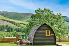 Ensuite Deluxe Wigwam Pods (Pet Friendly) at Wigwam Holidays Moffat