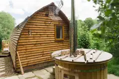 Ensuite Deluxe Wigwam Pods with Hot Tub (Pet Friendly) at Wigwam Holidays Charnwood Forest
