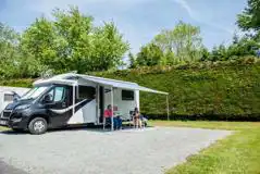 Electric Hardstanding Pitches at Riverside Touring Park