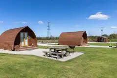 Ensuite Deluxe Wigwam Pods (Pet Friendly) at Wigwam Holidays Great Tregath