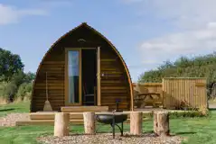 En-suite Deluxe Wigwam Pods with Hot Tubs (Pet Free) at Wigwam Holidays Water Hall Farm