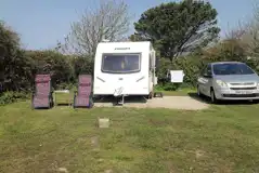 Electric Hardstanding Pitches at Little Trethvas Holidays