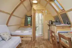 Deluxe Ensuite Wigwam Pods (Pet Friendly) at Wigwam Holidays Ball Hall Farm