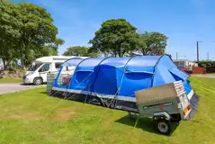 Non Electric Tent Pitches at Llys Derwen Caravan & Campsite