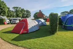 Grass Pitches at Cartref Caravan and Camping