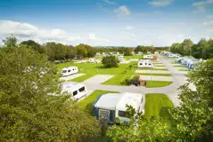 Electric Hardstanding Pitches at Vale of Pickering Caravan Park