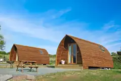 Ensuite Deluxe Wigwam Pods (No Hot Tub) at Wigwam Holidays Builth Wells