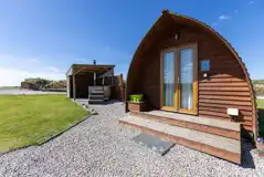 Ensuite Deluxe Wigwam Pods with Optional Hot Tubs (Pet Friendly) at Wigwam Holidays Great Tregath