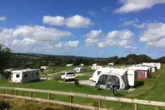 Fully Serviced Hardstanding Pitches at Carnon Wollas Touring Park