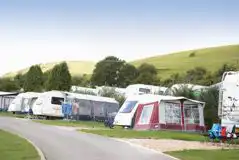 Fully Serviced Hardstanding Pitches at Ulwell Holiday Park