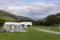 Grass Pitches at Tynllwyn Caravan and Camping Park