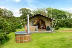 Merlin Safari Tent at Kidwelly Farm Cottages