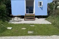 Apple Tree Hut with Hot Tub at Pembrokeshire Barn Farm