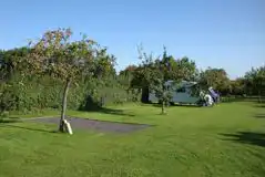 Electric Hardstanding Pitches at Orchard Farm Luxury Glamping and Campsite