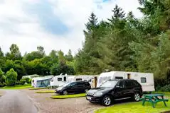 Hardstanding Touring Pitches at Lomond Woods Holiday Park