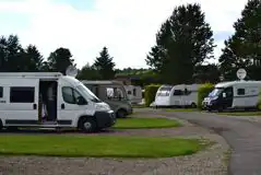 Electric Hardstanding Pitches at Deeside Holiday Park