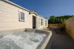 Holiday Lodge with Hot tub at Stream Valley Holiday Park