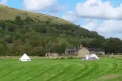 Grass Pitches  at Well-i-Hole Farm Caravan and Camping