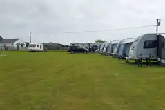 Electric Grass Pitches at Bryn Llan Leisure Caravan and Camping