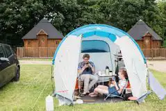 Non Electric Grass Pitches at Lee Valley Camping and Caravan Park Edmonton