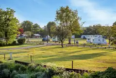 Backpacker Pitches at Lee Valley Caravan Park Dobbs Weir